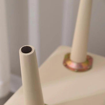 Contemporary Scandinavian Square MDF Rattan Weaving Pinewood Particleboard End Table 1-Cabinet For Living Room & Bedroom