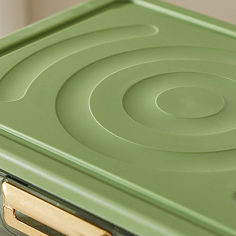 Modern Minimalist Rectangular PE PET Storage Cabinet 1-Storage For Kitchen & Dining Room