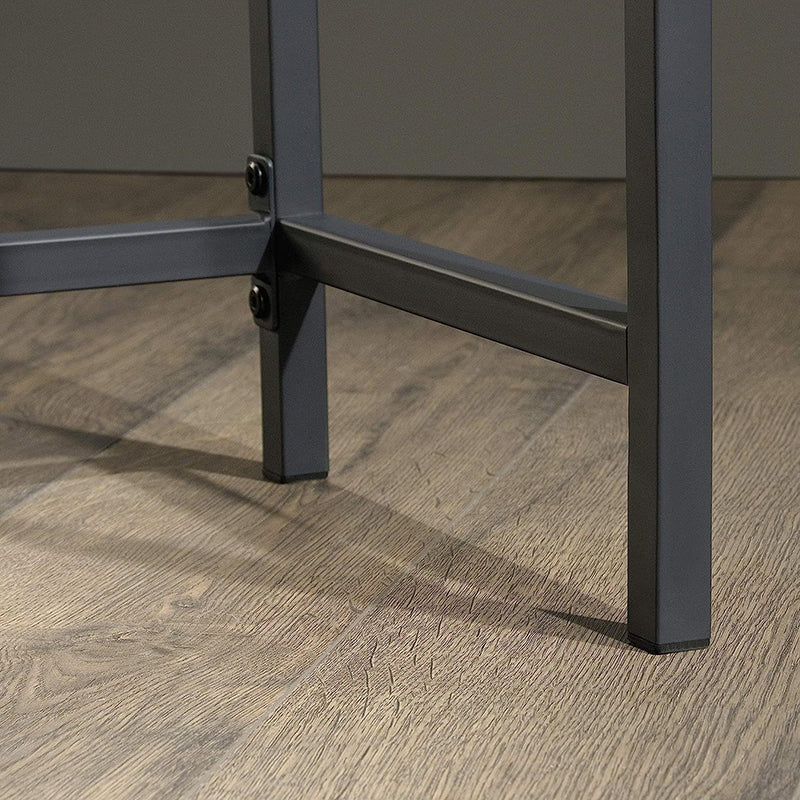 Modern Minimalist Rectangular Carbon Steel MDF Console Table 1-Tier For Living Room