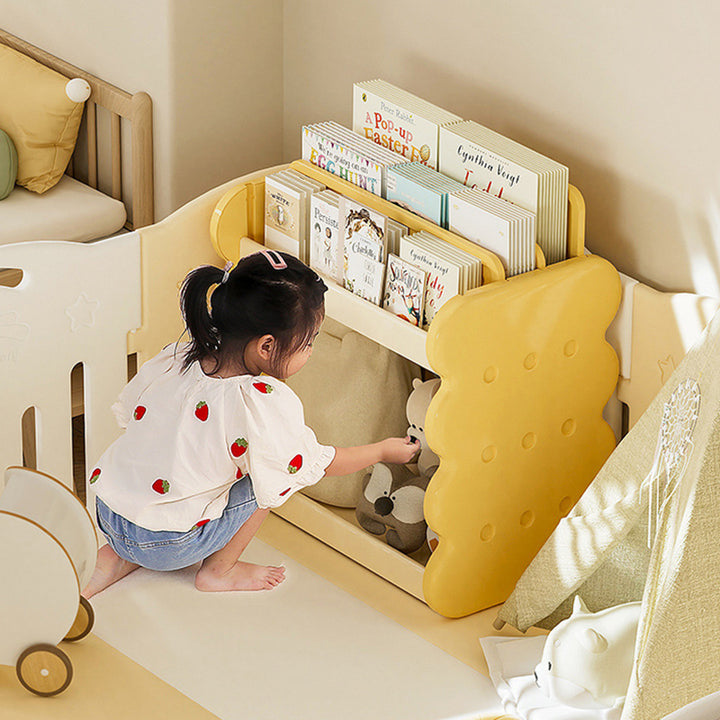 Étagère à livres à 2 niveaux pour chambre d&