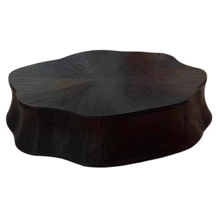 Contemporary Creative Solid Wood Plywood Petal Coffee Table For Living Room