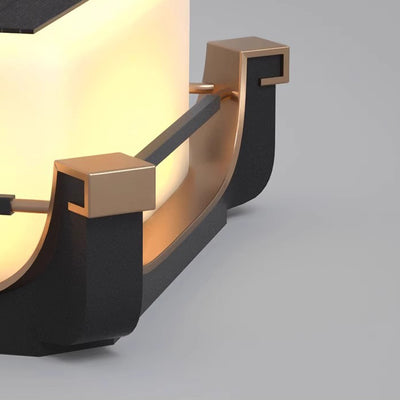 Lumière extérieure LED solaire en acier inoxydable étanche minimaliste moderne pour jardin 