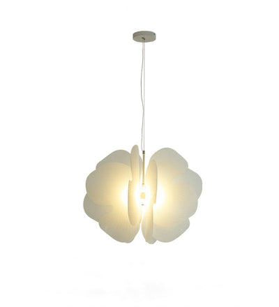 Suspension moderne nordique en fer et acrylique avec un papillon à 1 lumière pour salon 