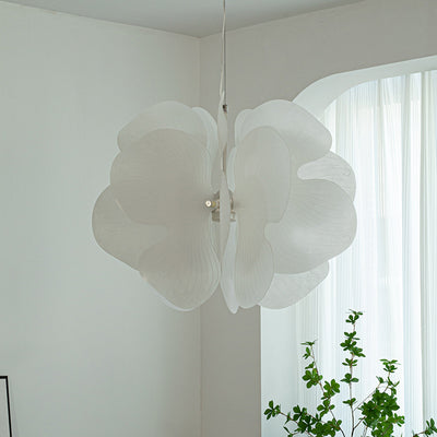 Suspension moderne nordique en fer et acrylique avec un papillon à 1 lumière pour salon 