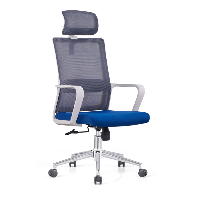 Modern Ergonomic High Back Breathable Mesh Office Chair - Rectangular Adjustable Headrest Comfort Stability Desk Chair For Home Office