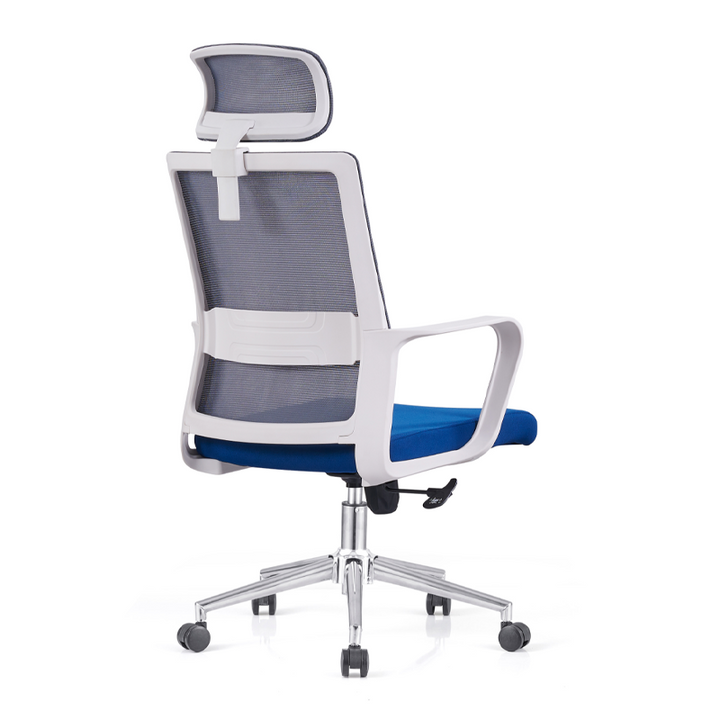 Modern Ergonomic High Back Breathable Mesh Office Chair - Rectangular Adjustable Headrest Comfort Stability Desk Chair For Home Office