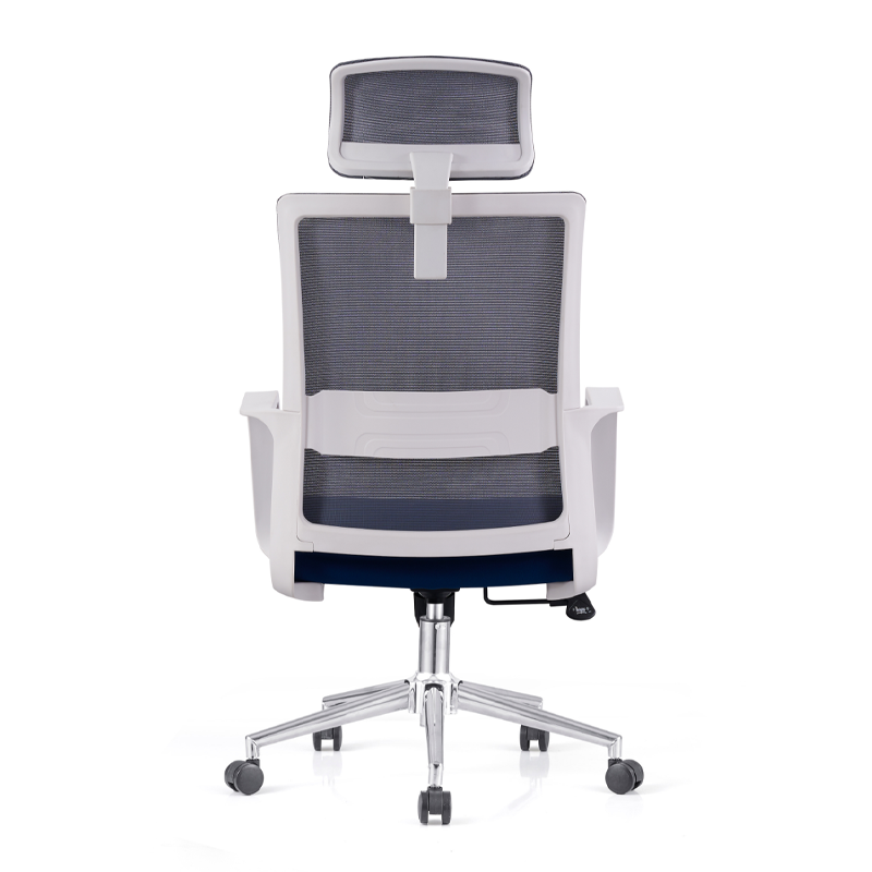 Modern Ergonomic High Back Breathable Mesh Office Chair - Rectangular Adjustable Headrest Comfort Stability Desk Chair For Home Office