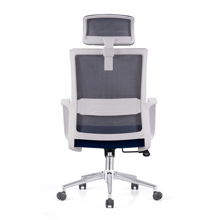 Modern Ergonomic High Back Breathable Mesh Office Chair - Rectangular Adjustable Headrest Comfort Stability Desk Chair For Home Office