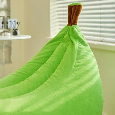 Contemporary Creative Velvet EPP Banana-Shaped Accent Chair Backrest For Living Room