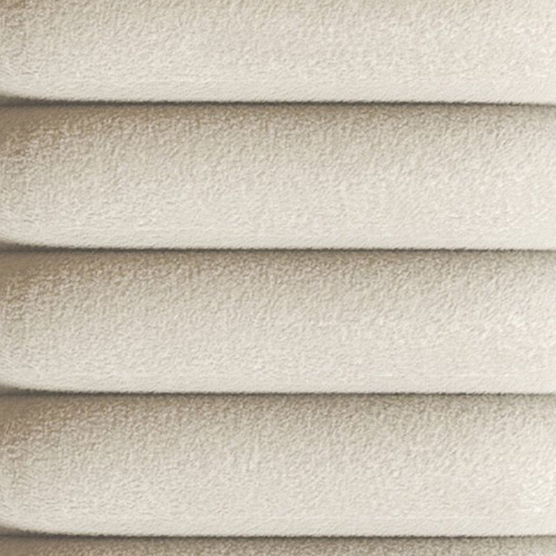 Contemporary Creative Arch Design Velvet Fabric Solid Wood Vanity Stool Backless Armless For Bedroom