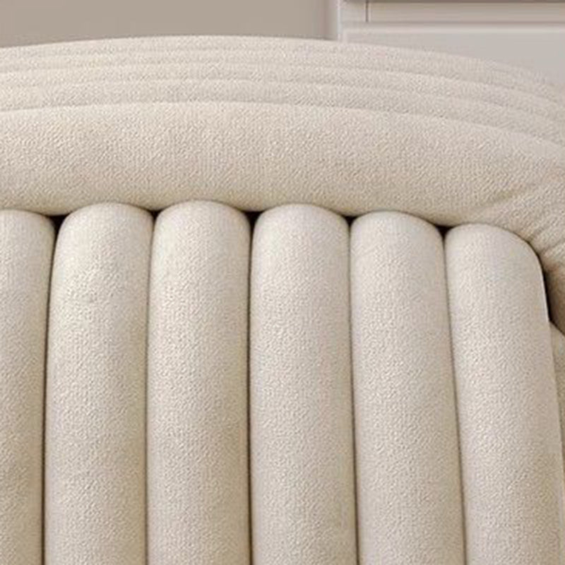 Contemporary Creative Rectangular Velvet Solid Wood Vanity Stool Backless Armless For Bedroom