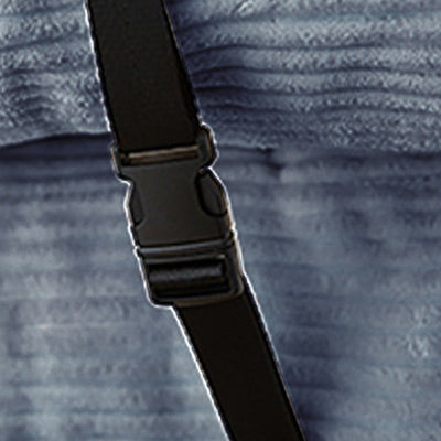 Modern Minimalist Corduroy Sponge Rectangular Folding Accent Chair Backrest For Living Room