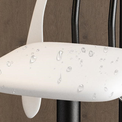 Contemporary Creative PU Leather Carbon Steel Dog-Shaped Rectangular Bar Stool Backrest Armless For Dining Room & Kitchen