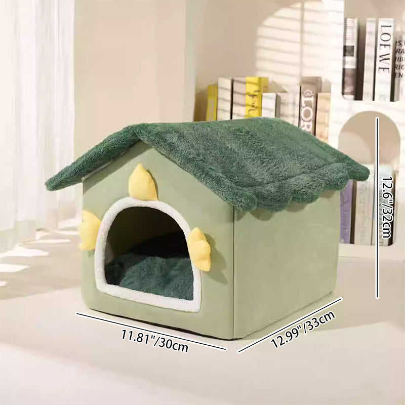 Lit pour chat en polaire arctique en forme de dinosaure, contemporain et créatif, pour chambre à coucher 