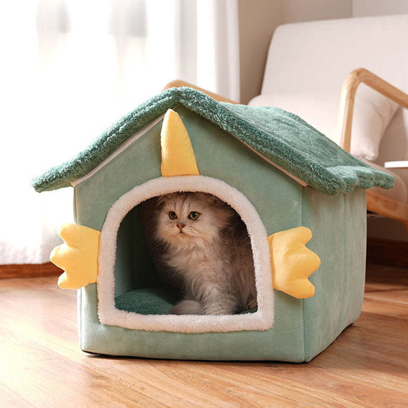 Lit pour chat en polaire arctique en forme de dinosaure, contemporain et créatif, pour chambre à coucher 