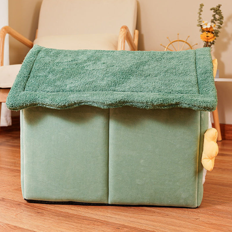 Lit pour chat en polaire arctique en forme de dinosaure, contemporain et créatif, pour chambre à coucher 