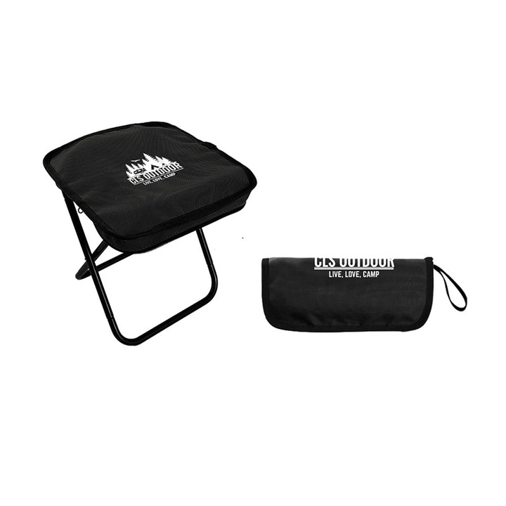 Tabouret pliant rectangulaire moderne minimaliste en aluminium Oxford pour l&