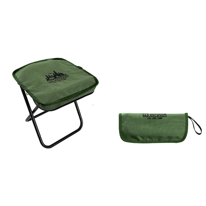 Tabouret pliant rectangulaire moderne minimaliste en aluminium Oxford pour l&
