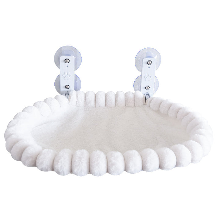 Modern Minimalist Square Oval Nylon Fiber Steel Velvet Pet Bed Cat Bed Hammock for Bedroom