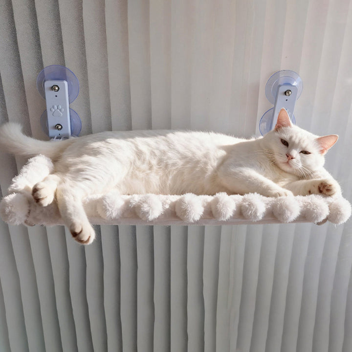 Modern Minimalist Square Oval Nylon Fiber Steel Velvet Pet Bed Cat Bed Hammock for Bedroom