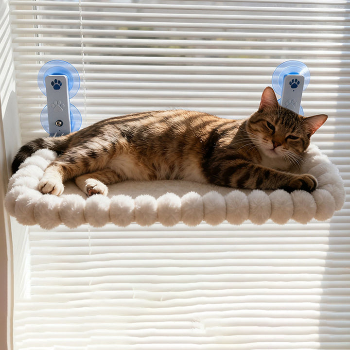 Modern Minimalist Square Oval Nylon Fiber Steel Velvet Pet Bed Cat Bed Hammock for Bedroom