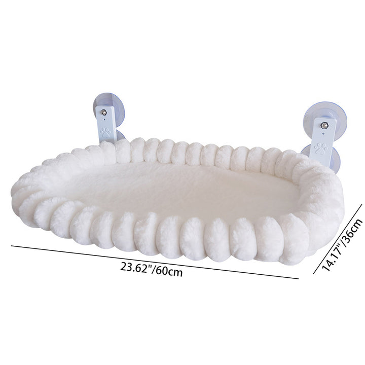 Modern Minimalist Square Oval Nylon Fiber Steel Velvet Pet Bed Cat Bed Hammock for Bedroom
