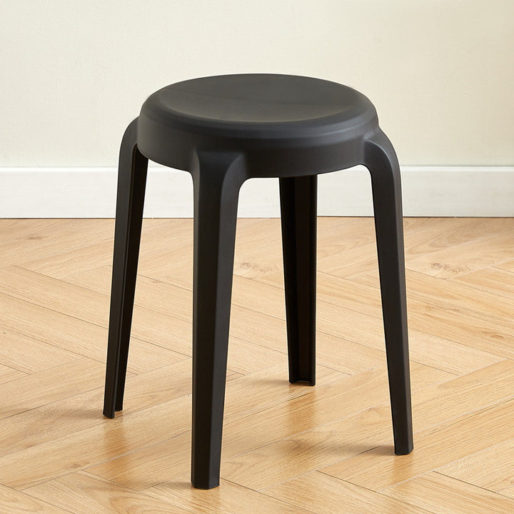 Moderne minimalistische zylindrische LHFPP Esszimmerstuhl ohne Rückenlehne und Armlehnen für Esszimmer &amp; Küche 