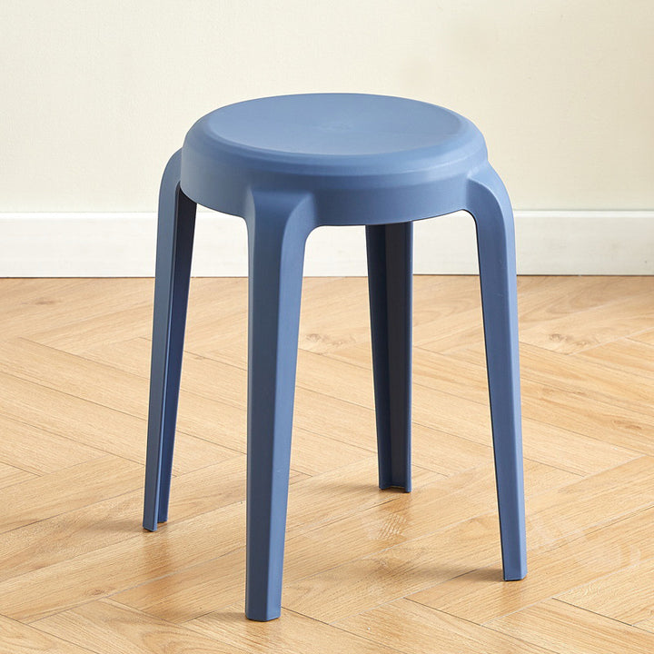 Moderne minimalistische zylindrische LHFPP Esszimmerstuhl ohne Rückenlehne und Armlehnen für Esszimmer &amp; Küche 