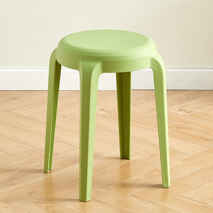 Moderne minimalistische zylindrische LHFPP Esszimmerstuhl ohne Rückenlehne und Armlehnen für Esszimmer &amp; Küche 