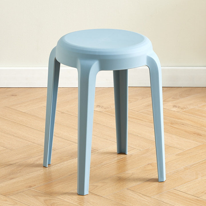 Moderne minimalistische zylindrische LHFPP Esszimmerstuhl ohne Rückenlehne und Armlehnen für Esszimmer &amp; Küche 