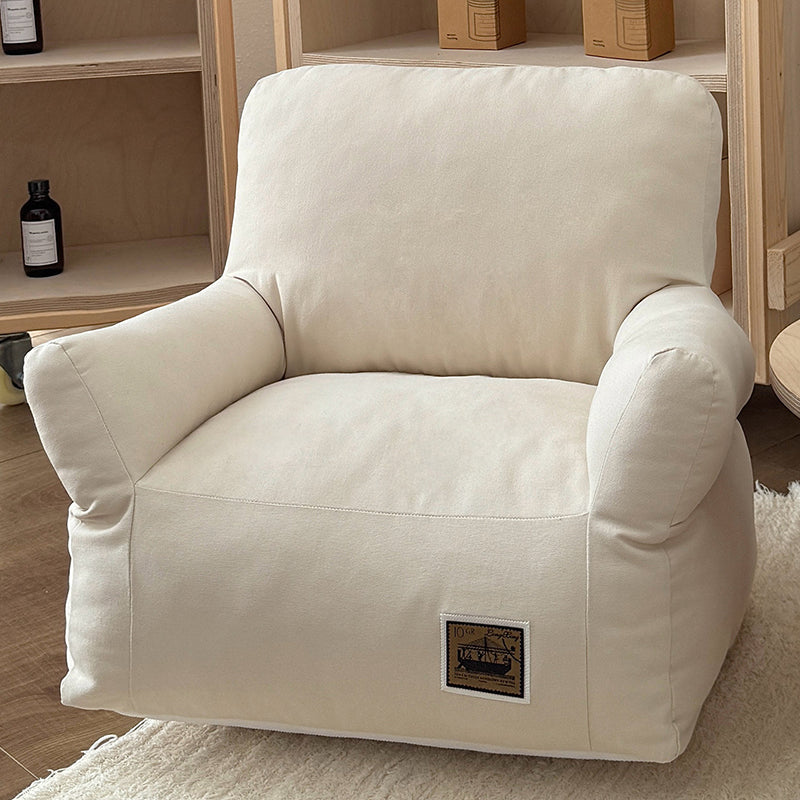 Cama rectangular minimalista moderna para gato de tela con algodón PP, sillón decorativo para mascotas con respaldo y reposabrazos para sala de estar 