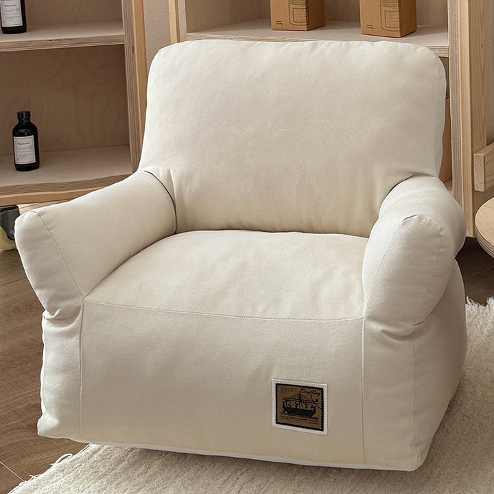 Cama rectangular minimalista moderna para gato de tela con algodón PP, sillón decorativo para mascotas con respaldo y reposabrazos para sala de estar 