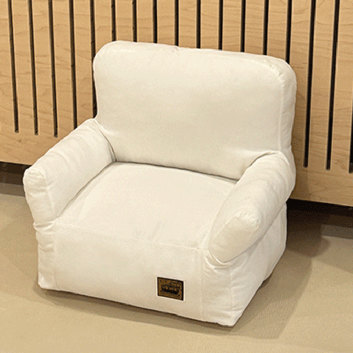 Cama rectangular minimalista moderna para gato de tela con algodón PP, sillón decorativo para mascotas con respaldo y reposabrazos para sala de estar 