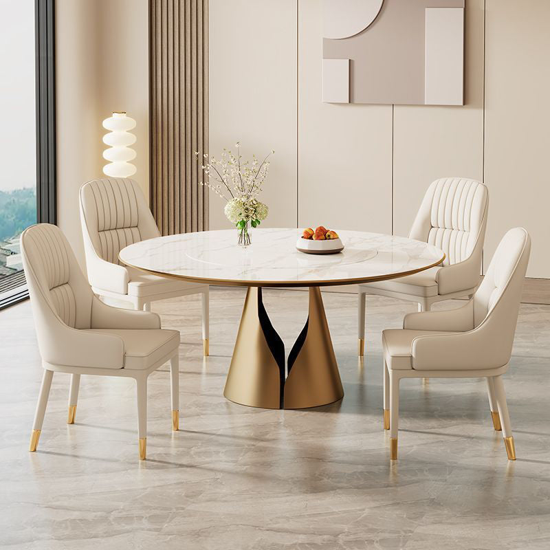 Chaise de salle à manger contemporaine de luxe rectangulaire courbée en silicone, cuir, bois de frêne et acier au carbone, sans accoudoirs, pour salle à manger et cuisine 