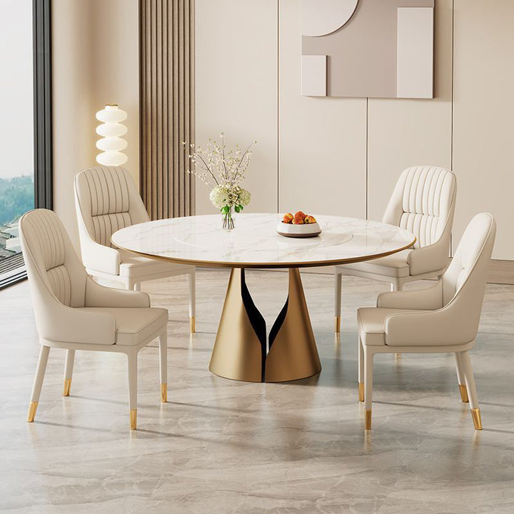 Chaise de salle à manger contemporaine de luxe rectangulaire courbée en silicone, cuir, bois de frêne et acier au carbone, sans accoudoirs, pour salle à manger et cuisine 