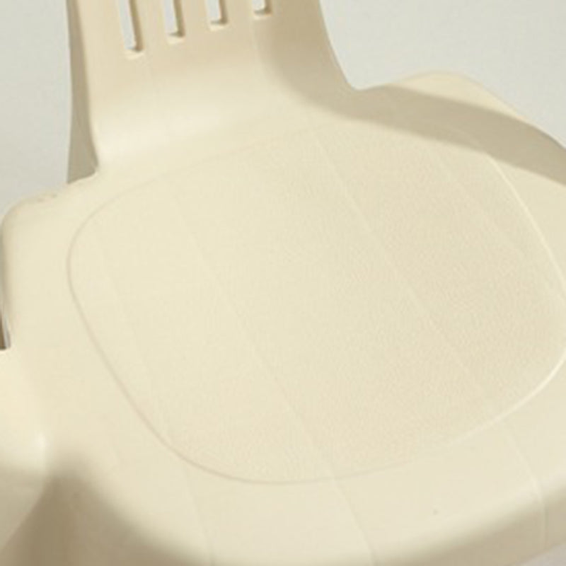 Tabouret bas empilable pour enfants en PP, moderne, minimaliste et courbé, sans dossier ni accoudoirs, pour salon 