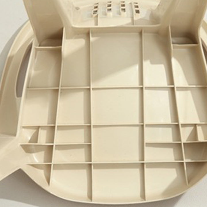 Tabouret bas empilable pour enfants en PP, moderne, minimaliste et courbé, sans dossier ni accoudoirs, pour salon 