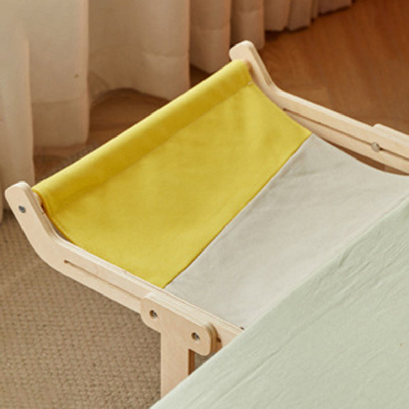 Modern Minimalist Rectangular Multi-Layer Plywood Cotton Linen Stainless Steel Hanging Cat Bed 2-Leg For Bedroom