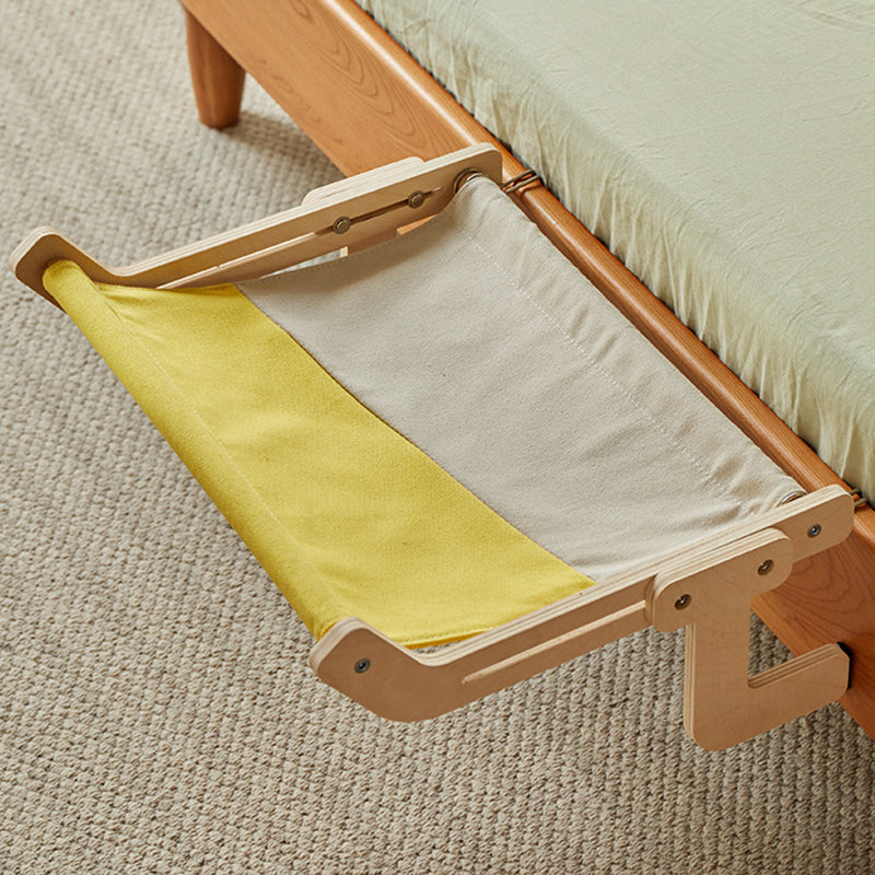 Modern Minimalist Rectangular Multi-Layer Plywood Cotton Linen Stainless Steel Hanging Cat Bed 2-Leg For Bedroom