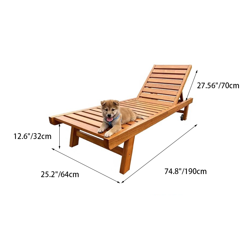 Fauteuil inclinable pliant d&