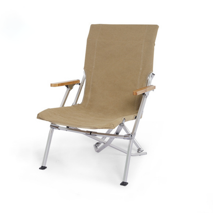 Chaise de camping extérieure moderne minimaliste rectangulaire en tissu Oxford, alliage d&
