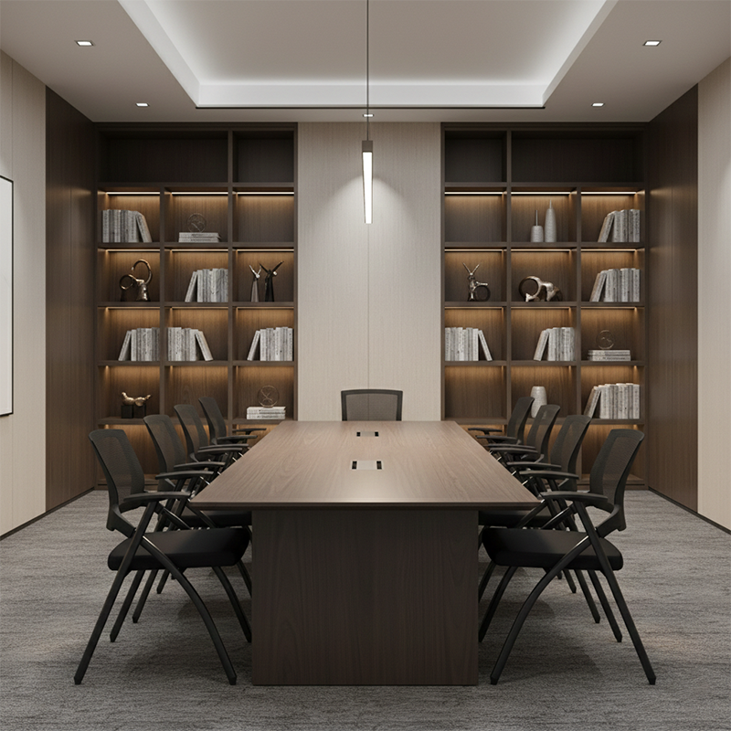 Modern High-Resilience Foam Mesh Desk Chair - Rectangular Cross-Leg Design Foldable Office Chair For Home Office