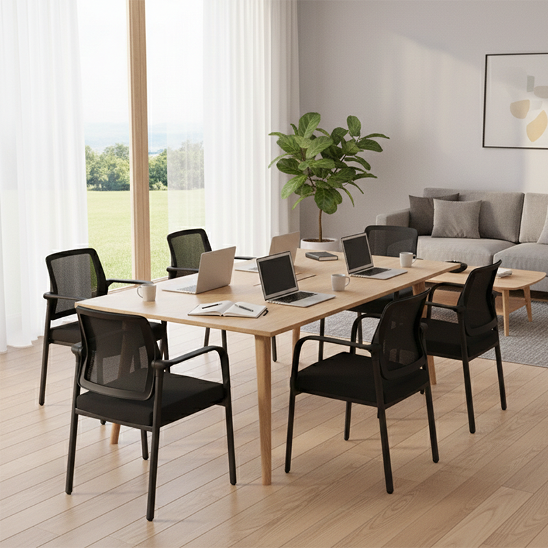 Modern Ergonomic Mesh Office Chair High Density Foam - Rectangular Comfortable Task Chair Reclining Desk Chair For Home Office