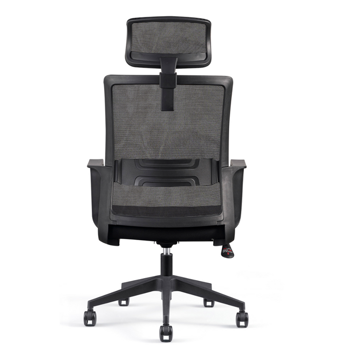 Modern Ergonomic High Back Breathable Mesh Office Chair - Rectangular Adjustable Headrest Desk Chair For Home Office