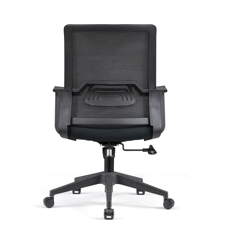 Modern Ergonomic Mid Back Mesh Office Chair - Rectangular Lumbar Support Reclining Tilt Desk Chair For Home Office