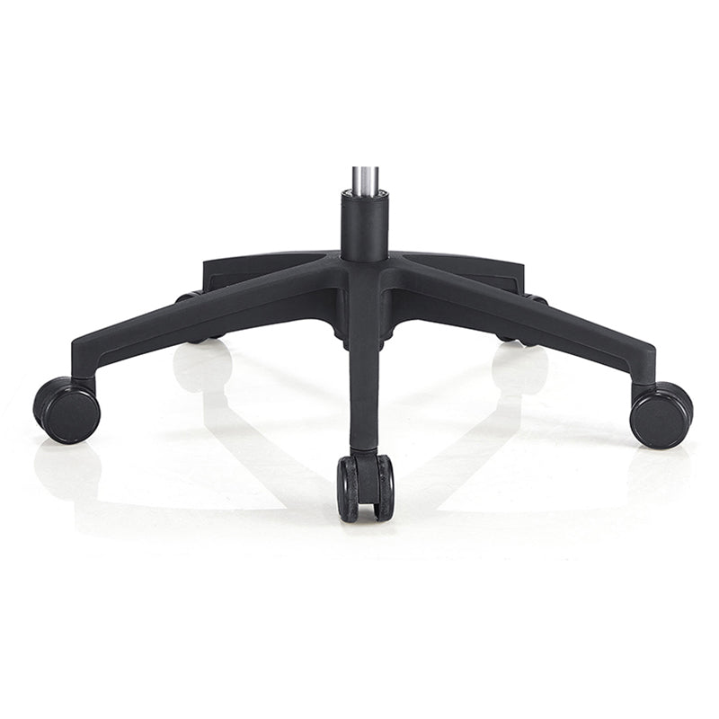 Modern Adjustable Mid-Back Mesh Task Chair - Rectangular Lumbar Support Reclining Tilt Desk Chair For Home Office