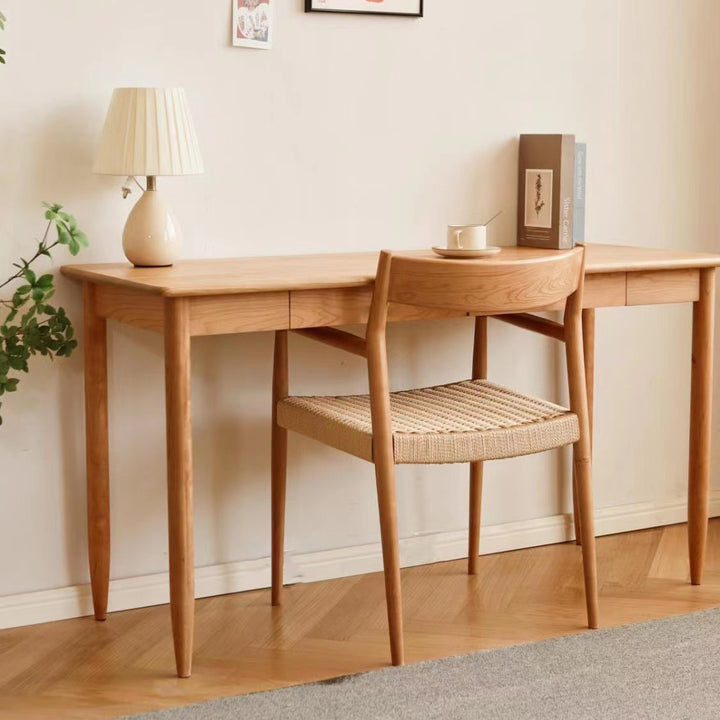 Moderner nordischer Holz- &amp; Seil-Quadrat-Esszimmerstuhl mit Armlehne &amp; Rückenlehne für das Esszimmer 