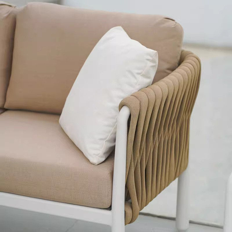 Modern Outdoor Garden Rope Sofa - 1/2/3 Seater For Balcony & Outdoor Patio