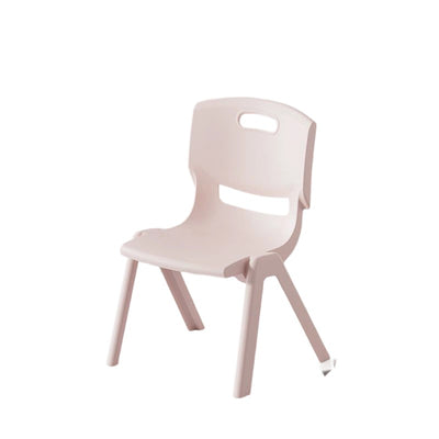 Contemporary Scandinavian Square PP Stackable Backrest Kids Low Stool For Living Room