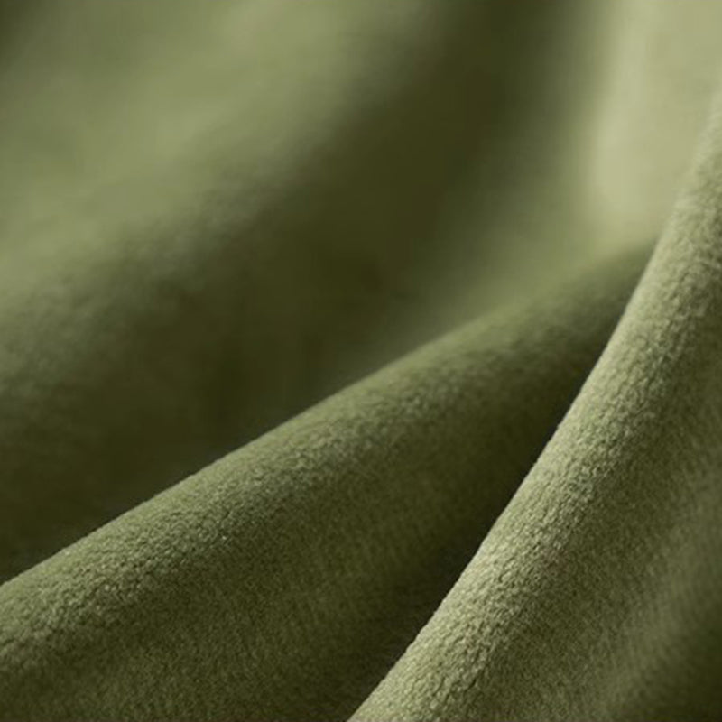 Traditional French Square Fabric Rubberwood Solid Wood Backrest Armrest Accent Chair For Living Room